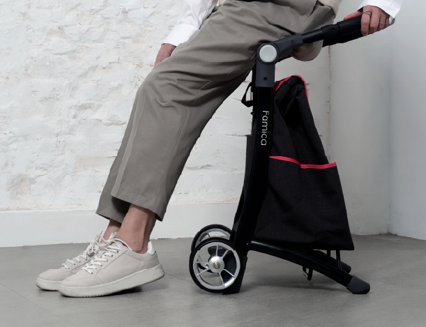 Stylish Seat After Flipping Down