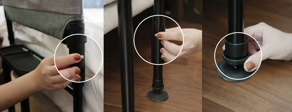 Five Height Adjustment Positions