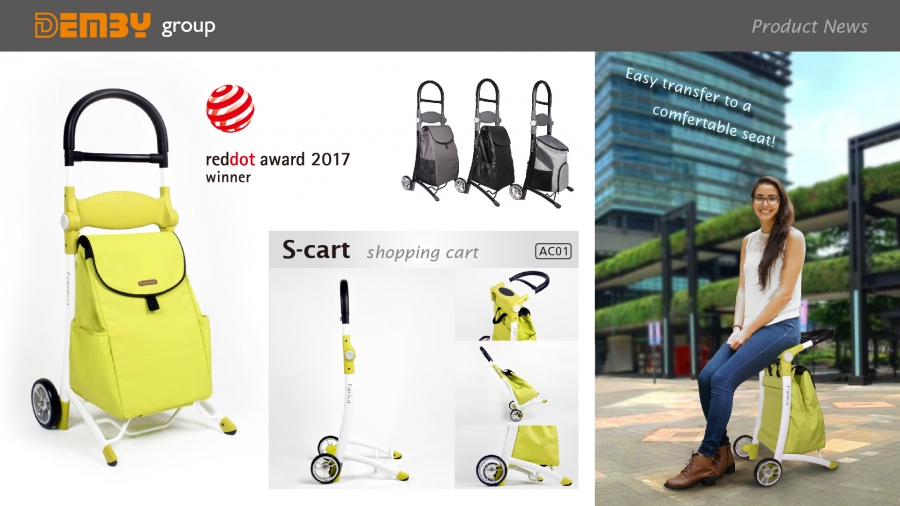 S-CART won the REDDOT design award